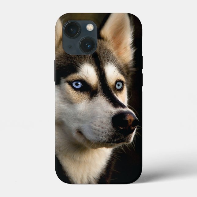 Beautiful Husky Throw Pillow Case-Mate iPhone Case (Back)
