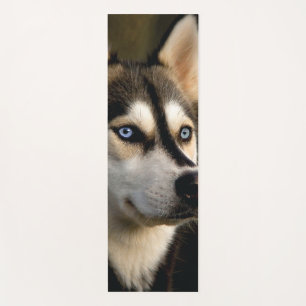 Beautiful Husky Throw Pillow Yoga Mat
