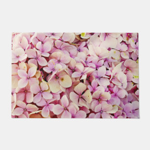 Beautiful Hydrangea Flowers Doormat