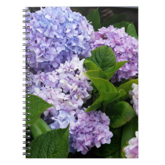 Beautiful Hydrangeas - Spiral Photo Notebook