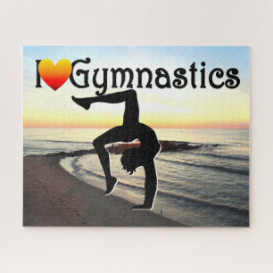 BEAUTIFUL I LOVE GYMNASTICS PUZZLE