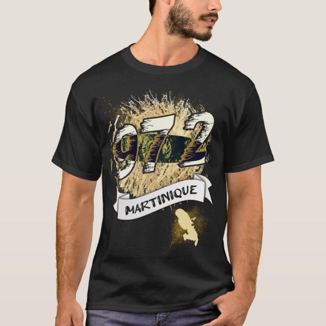 beautiful idea of the original gift of Martinique T-Shirt (Front)