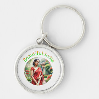 "beautiful India Key Ring