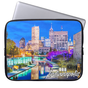 Beautiful Indianapolis, Indiana, United States Laptop Sleeve