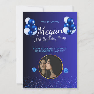 Beautiful Invitation Birthday card