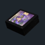 Beautiful Iris Flower - Migned Art Drawing Gift Box<br><div class="desc">Beautiful Iris Flower - Migned Art Drawing Collection</div>