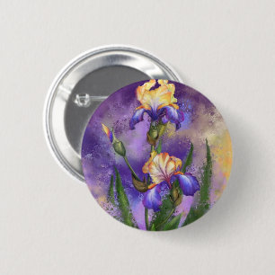 Beautiful Iris Flowers Button Irises