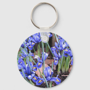 BEAUTIFUL IRIS KEY RING