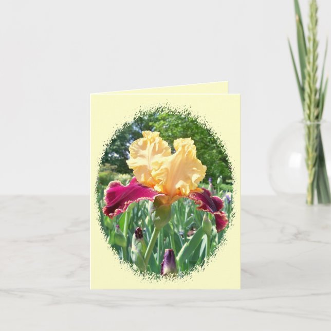 Beautiful Iris Notecard (Front)