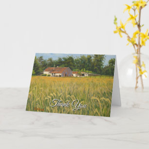 Beautiful Irish Blessing Thank You Card