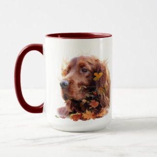 Beautiful Irish Red Setter Mug