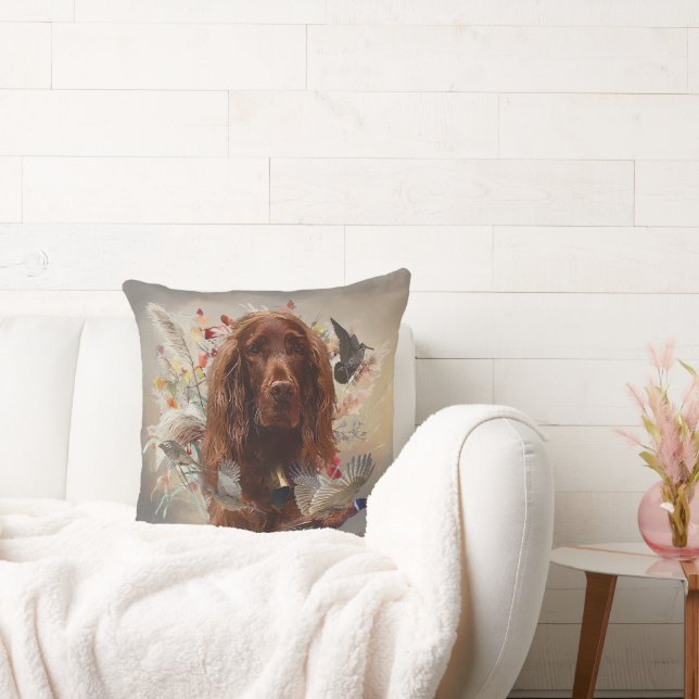 Beautiful Irish  Setter Cushion (Couch)