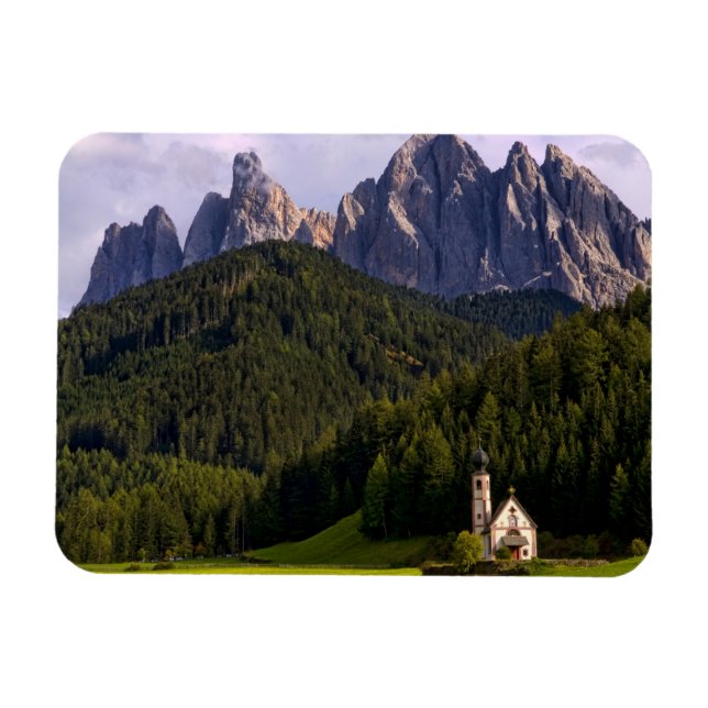 Beautiful isolated lonely church called Rainui 2 Magnet (Horizontal)