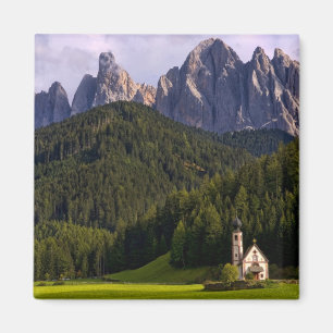 Beautiful isolated lonely church called Rainui 2 Magnet