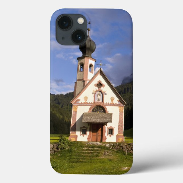 Beautiful isolated lonely church called Rainui Case-Mate iPhone Case (Back)