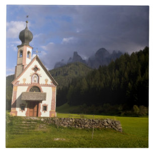 Beautiful isolated lonely church called Rainui Ceramic Tile