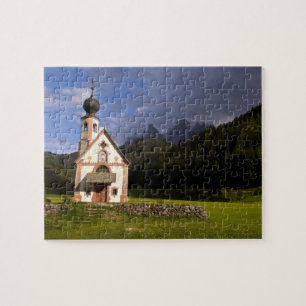 Beautiful isolated lonely church called Rainui Jigsaw Puzzle