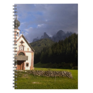 Beautiful isolated lonely church called Rainui Notebook