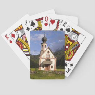 Beautiful isolated lonely church called Rainui Playing Cards