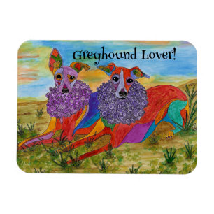 Beautiful Italian Greyhound Lover Magnet