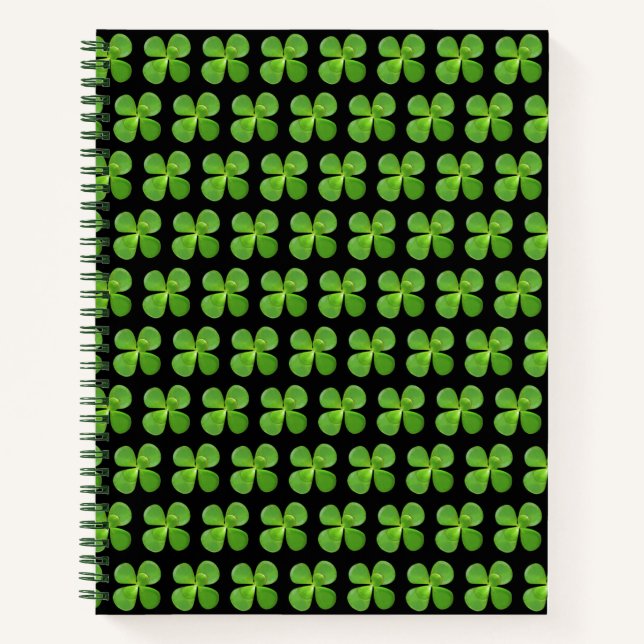 Beautiful Jade Tree Green Leaves Notebook (Front)