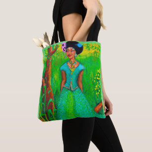 Beautiful Jamaican woman Tote Bag