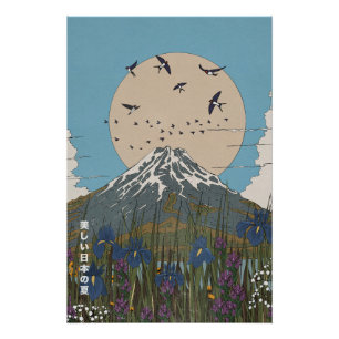 Beautiful Japanese Summer Poster