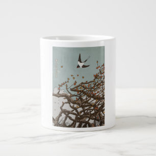 Beautiful Japanese Swallow  Large Coffee Mug
