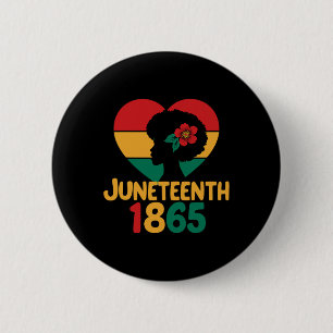 Beautiful Juneteenth Black Women  6 Cm Round Badge