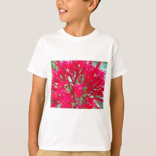 Beautiful Kaleidoscope of Colourful Red Milkweed T-Shirt