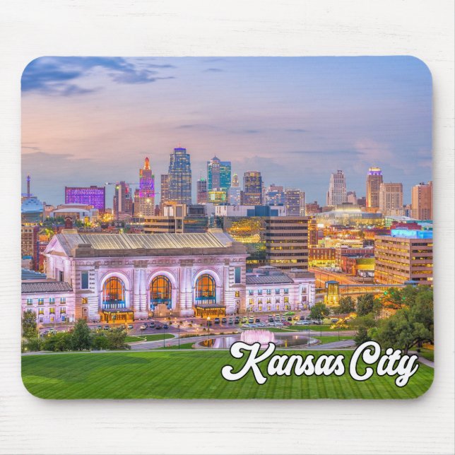 Beautiful Kansas City, Missouri, USA Mouse Pad (Front)