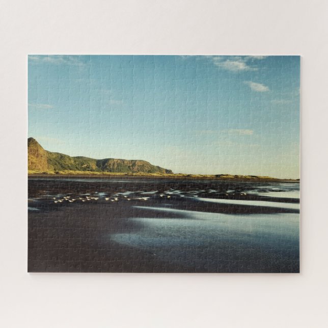 Beautiful Karekare Beach Shore Photo Jigsaw Puzzle (Horizontal)