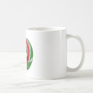 Beautiful Kenya Tapestry: Kenyan Flag Butterfly Mo Coffee Mug