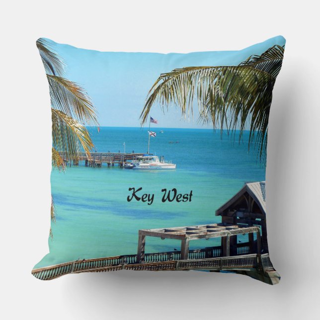 Beautiful Key West Cushion (Front)