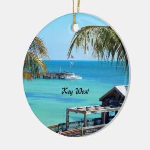 Beautiful Key West, Florida Ceramic Ornament