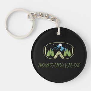 Beautiful Keychain for skiing and adventure lovers