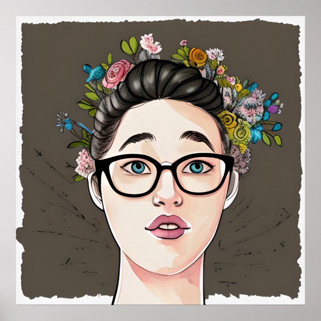 Beautiful Kinda Nerdy Girl  Poster (Front)