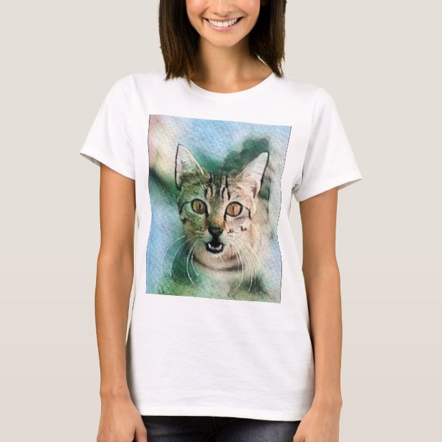 Beautiful Kitten T-Shirt (Front)