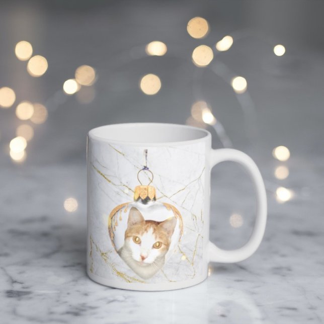 Beautiful kitty heart ornament COFFEE MUG (Creator Uploaded)