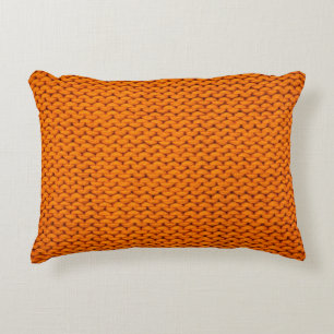 beautiful knitted cloth handmade bright yellow col decorative cushion