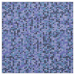 Beautiful  knitting pattern blue and purple  fabric