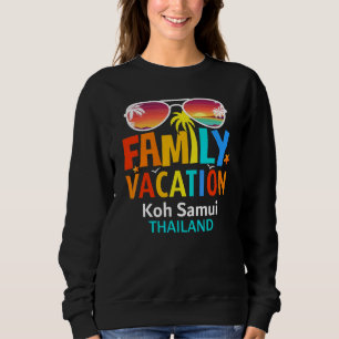 Beautiful Koh Samui Island Matching Outfits Family Sweatshirt