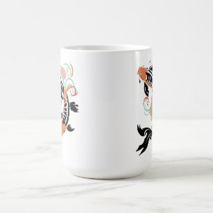 Beautiful koi magic mug