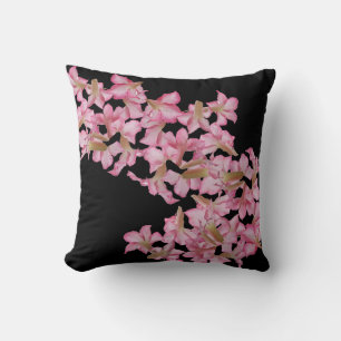 Beautiful Kudu Lily Flowers Throw Pillow Cushion