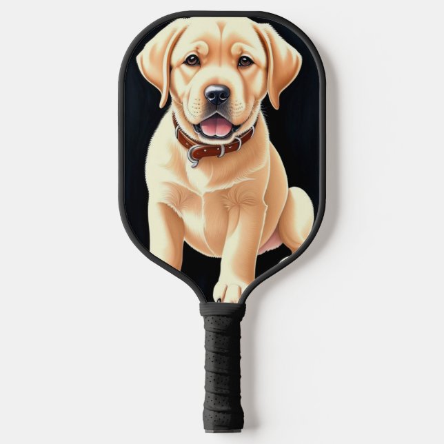Beautiful Labrador Retriever  Pickleball Paddle (Front)