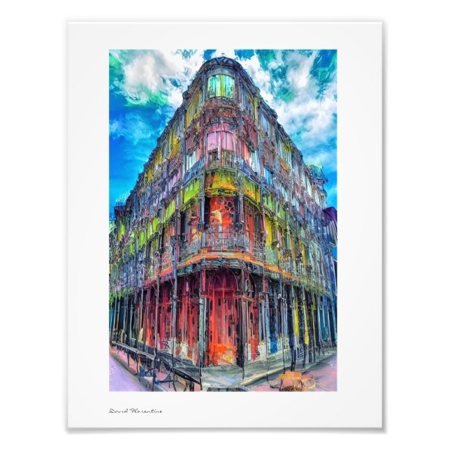 Beautiful Labranche House Print  (Front)