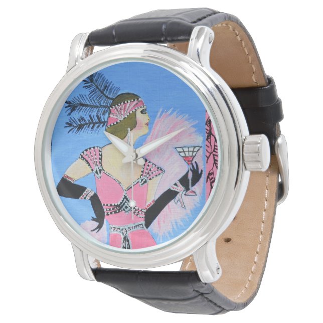 Beautiful lady compact  watch (Angled)