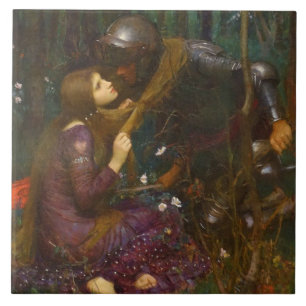 Beautiful Lady Without Pity Ceramic Tile