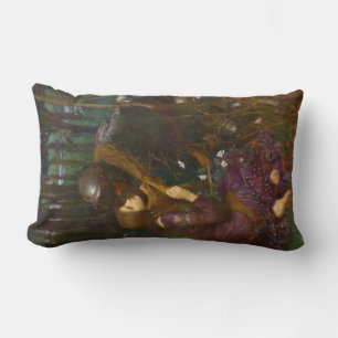 Beautiful Lady Without Pity Lumbar Cushion