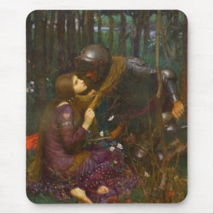 Beautiful Lady Without Pity Mouse Pad